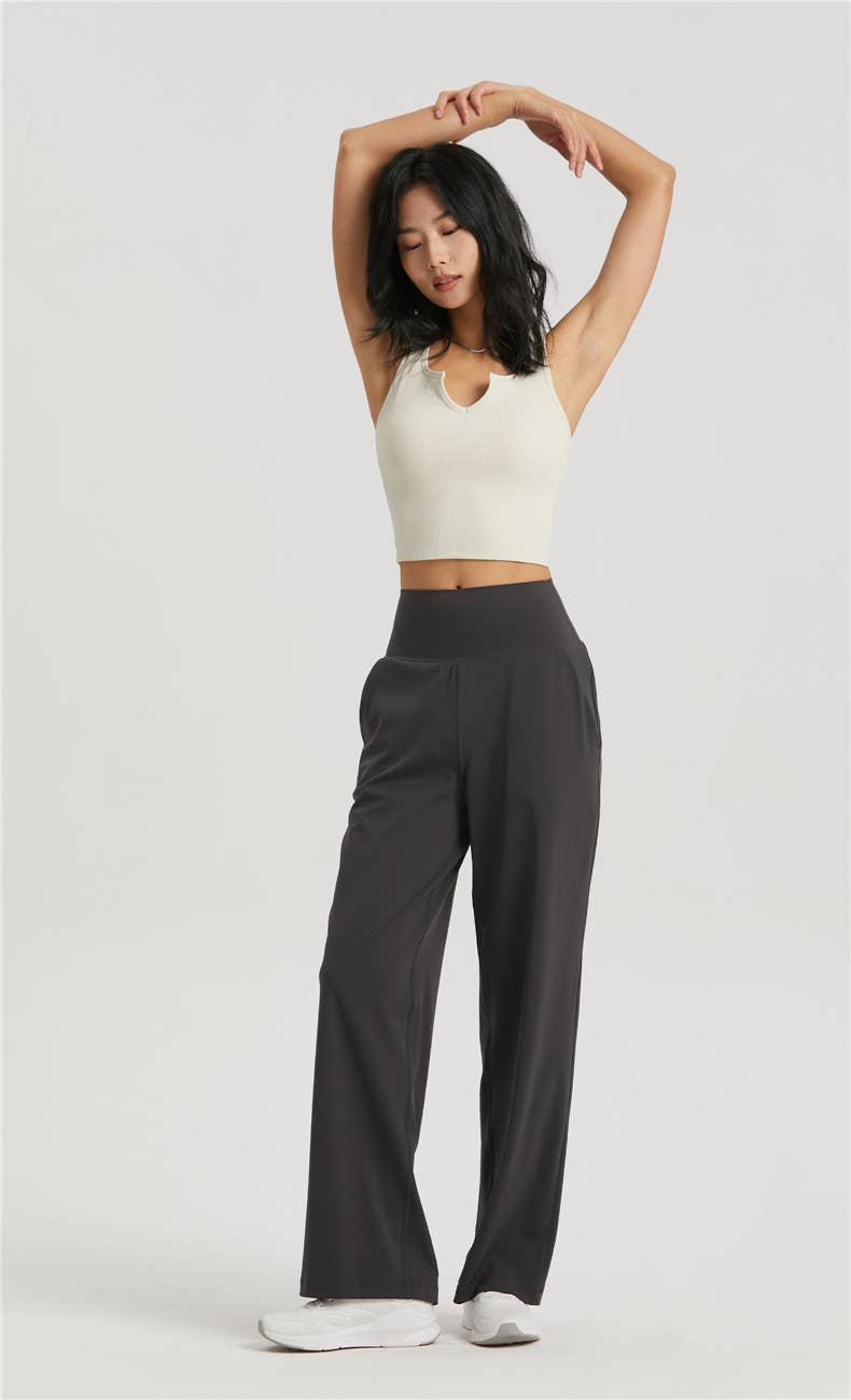 REVERIE - Kali Classic Wide-leg Yoga Pants