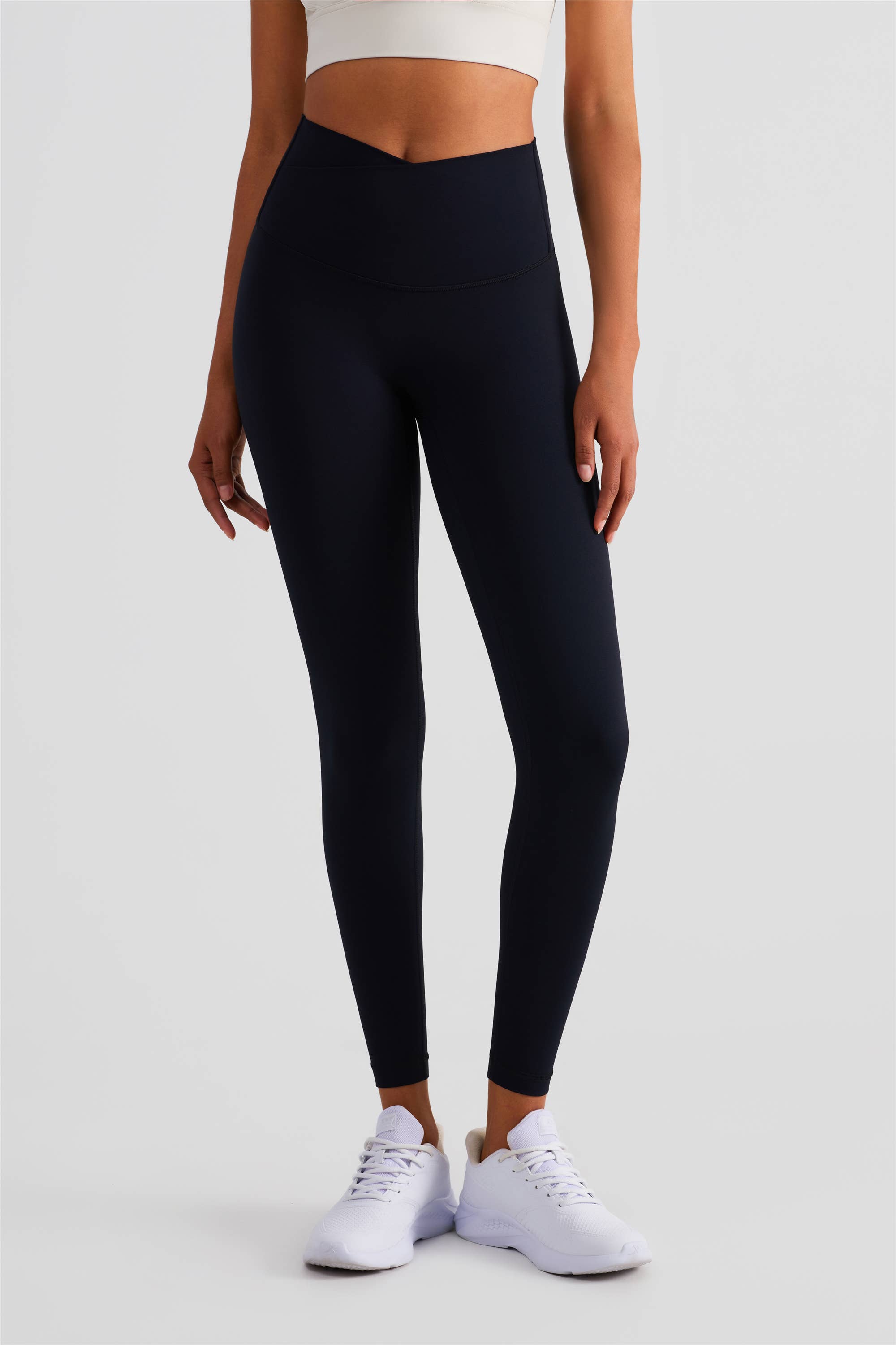 REVERIE - Naomi Cross Over High Waist Leggings