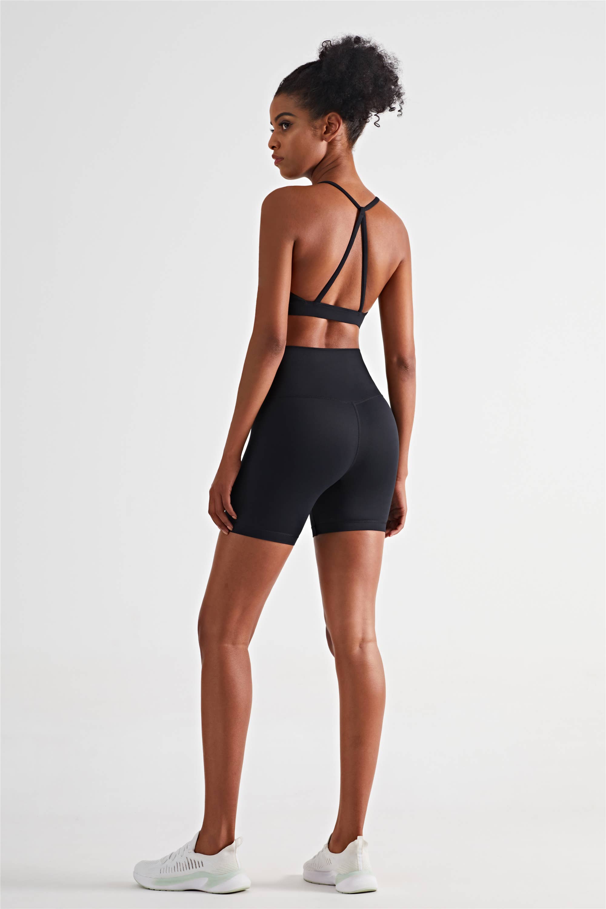 REVERIE - Luna triangle-back Sports Bra