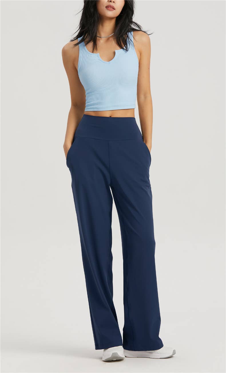 REVERIE - Kali Classic Wide-leg Yoga Pants