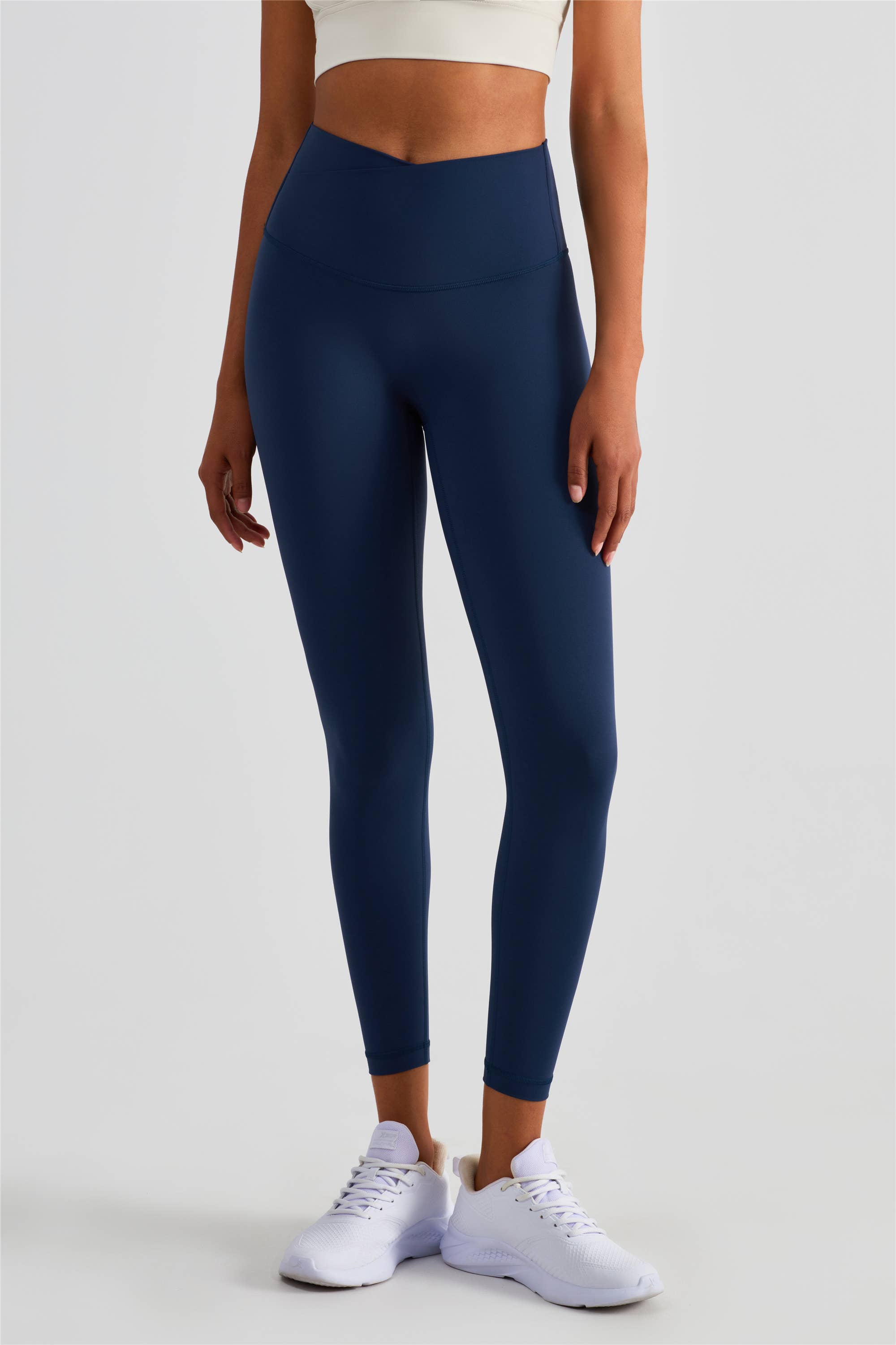 REVERIE - Naomi Cross Over High Waist Leggings