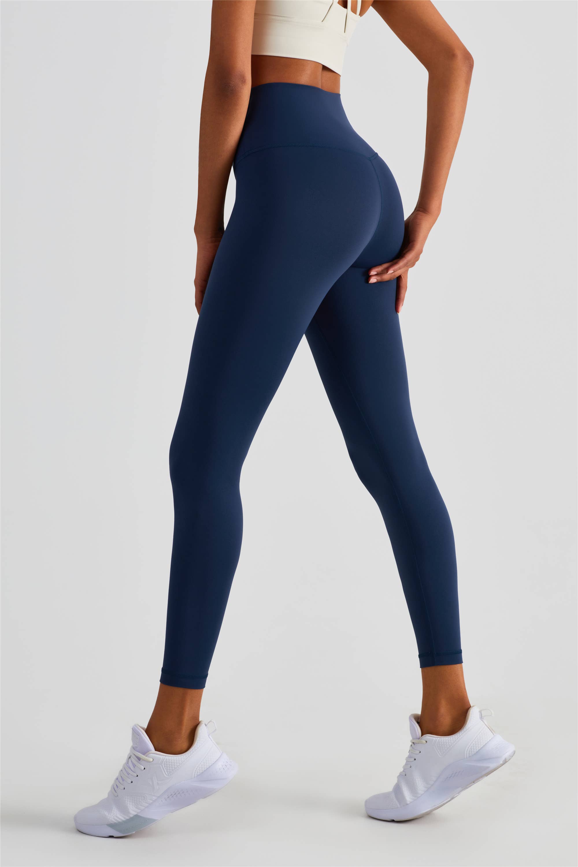 REVERIE - Naomi Cross Over High Waist Leggings