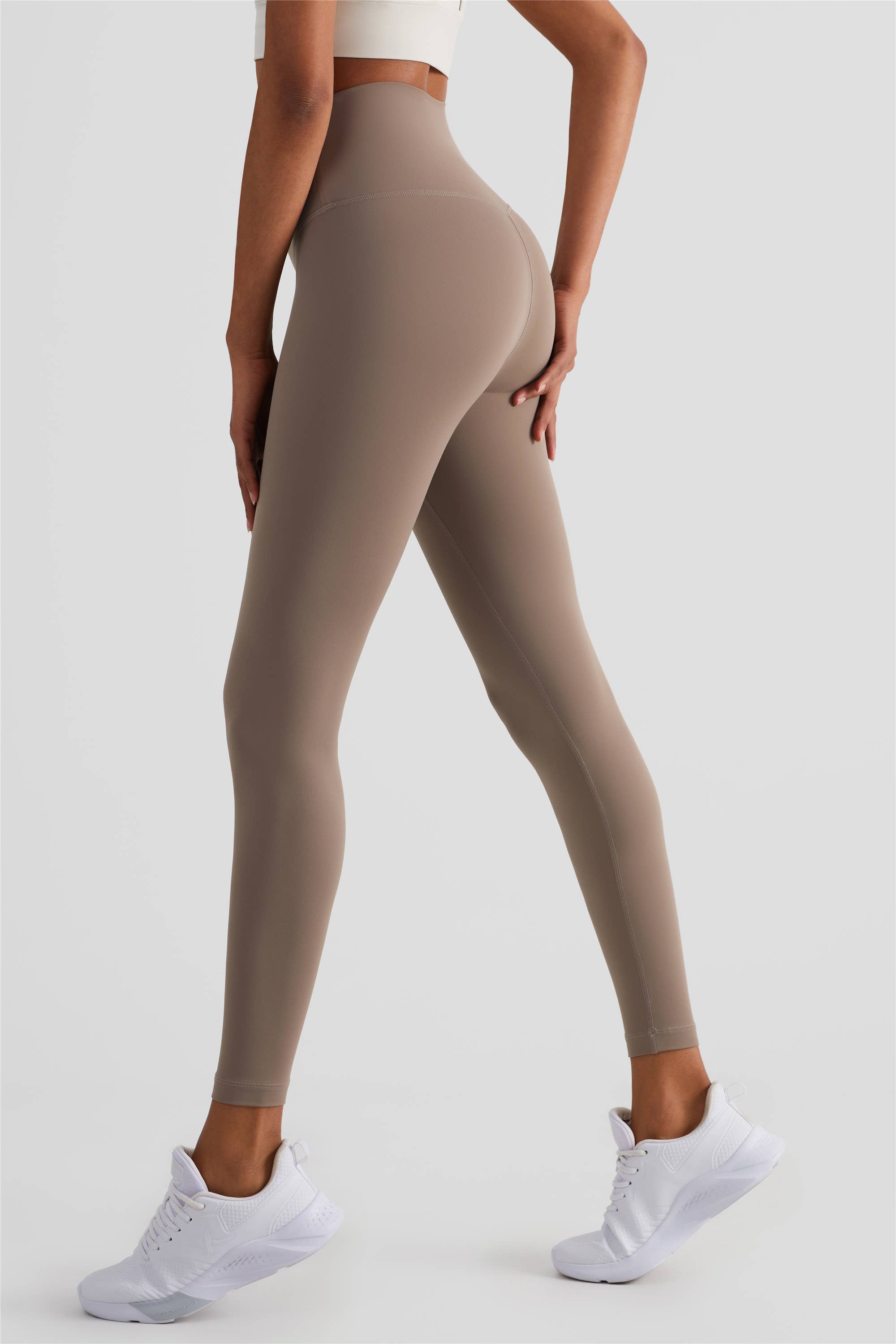 REVERIE - Naomi Cross Over High Waist Leggings