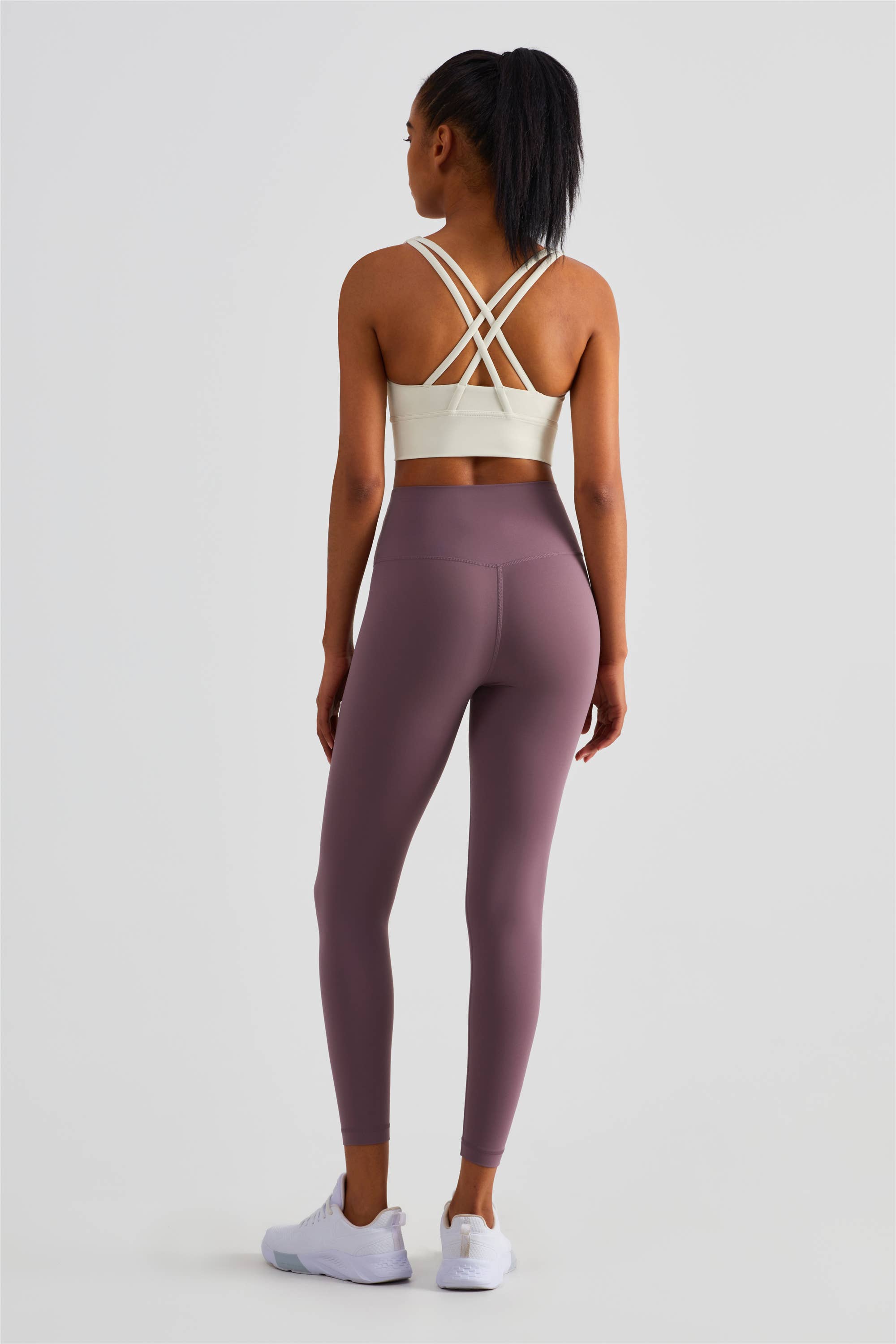 REVERIE - Naomi Cross Over High Waist Leggings