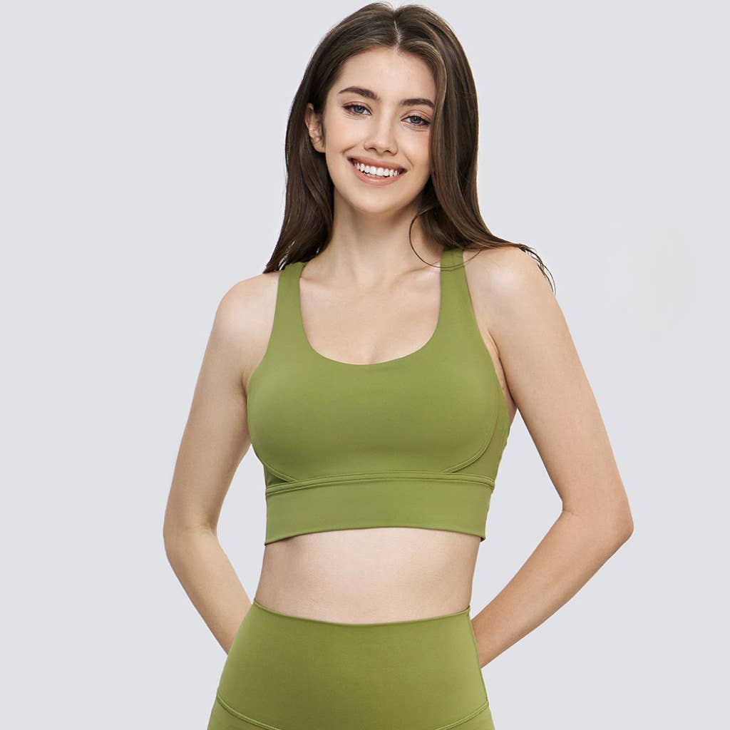 REVERIE - Isabella Strappy Back Sports Bra