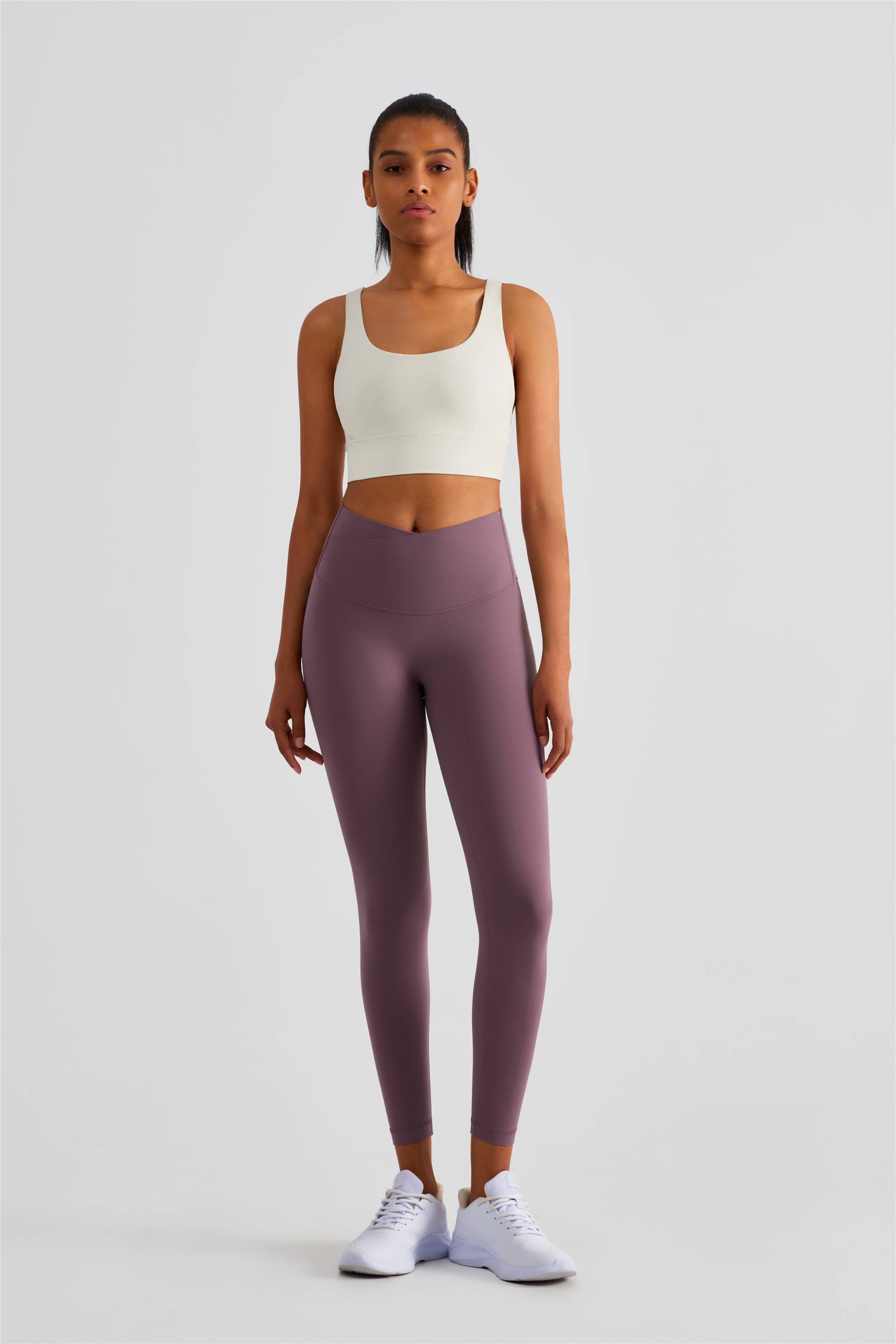 REVERIE - Naomi Cross Over High Waist Leggings