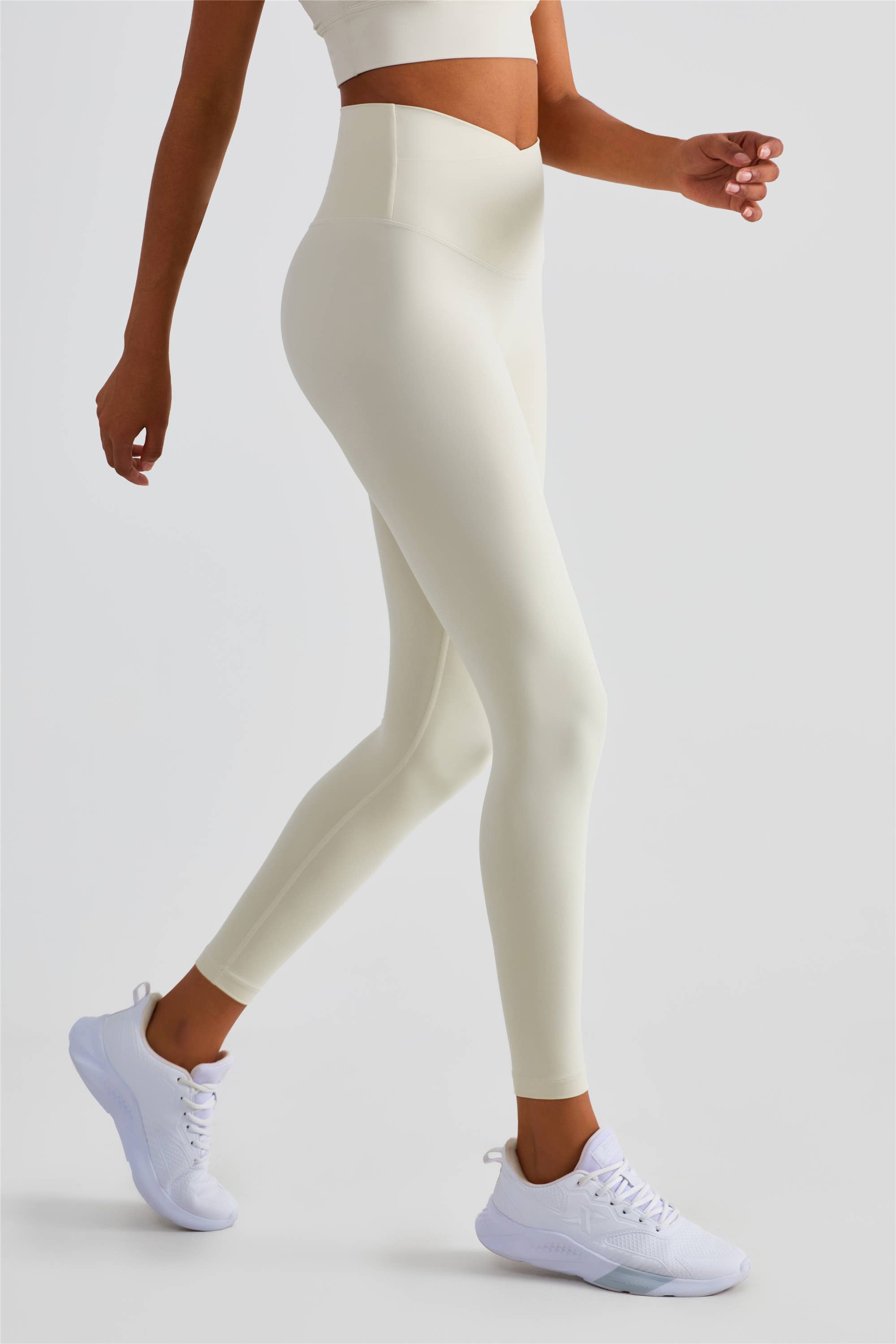 REVERIE - Naomi Cross Over High Waist Leggings