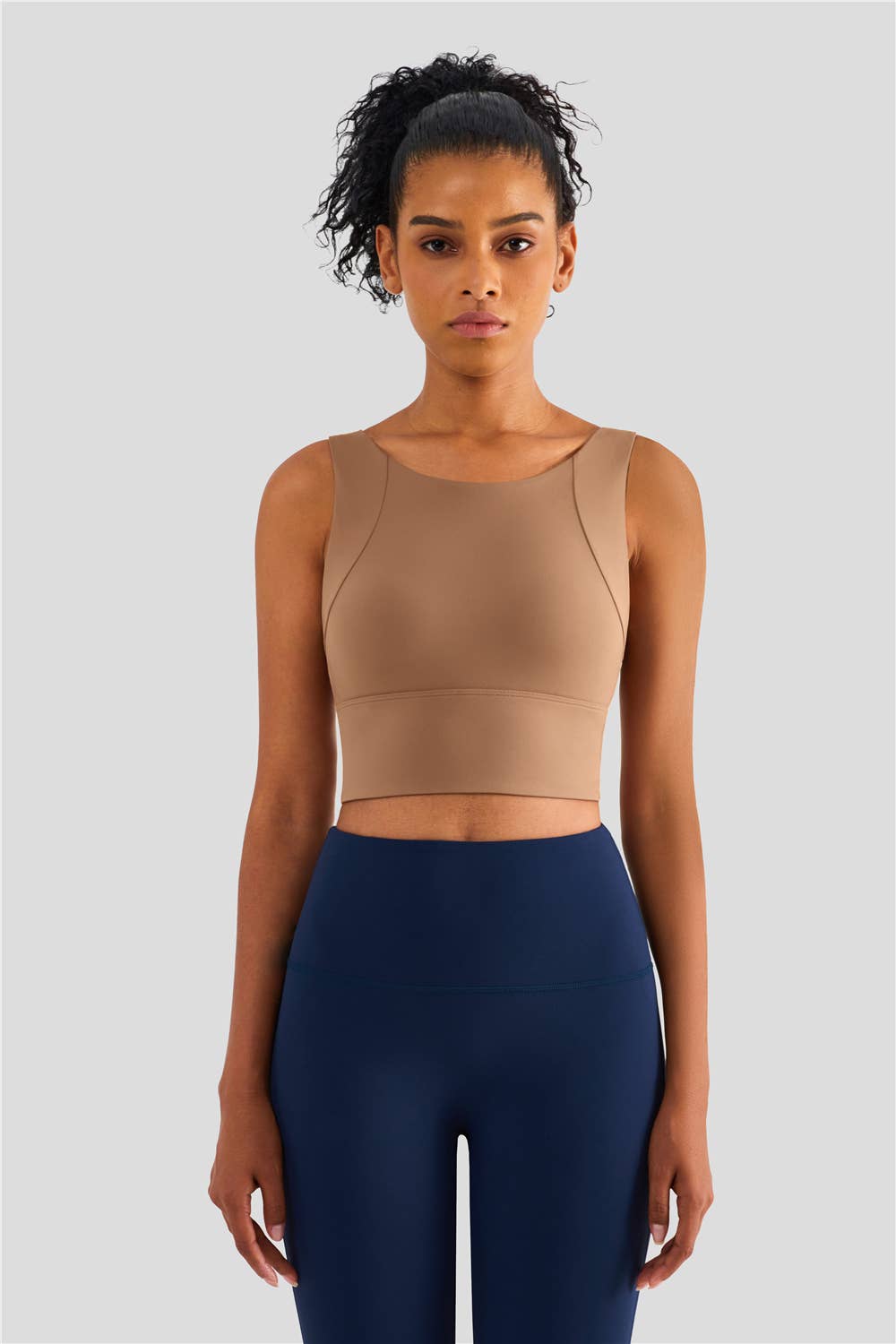 REVERIE - Lotus Longlined Molded Cup Sports Bra