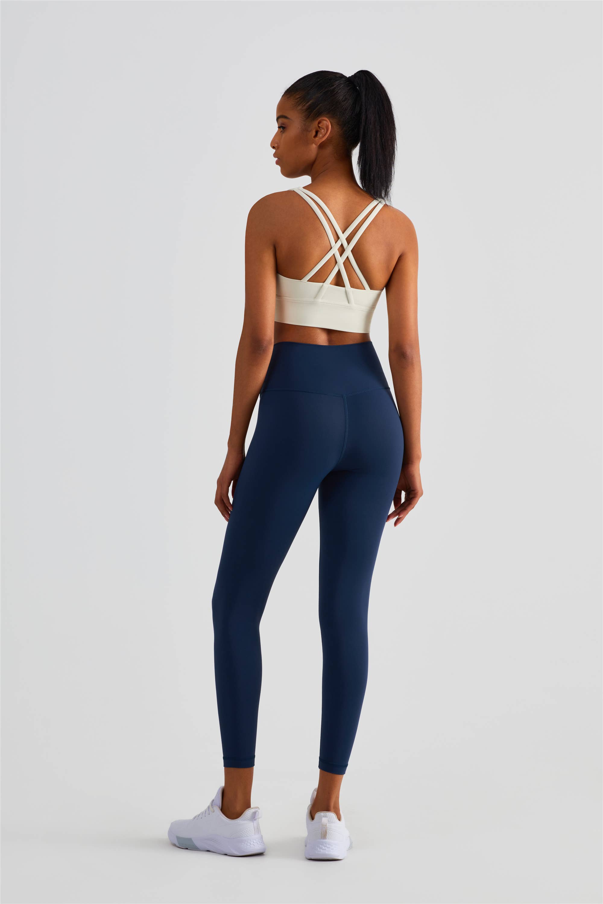 REVERIE - Naomi Cross Over High Waist Leggings