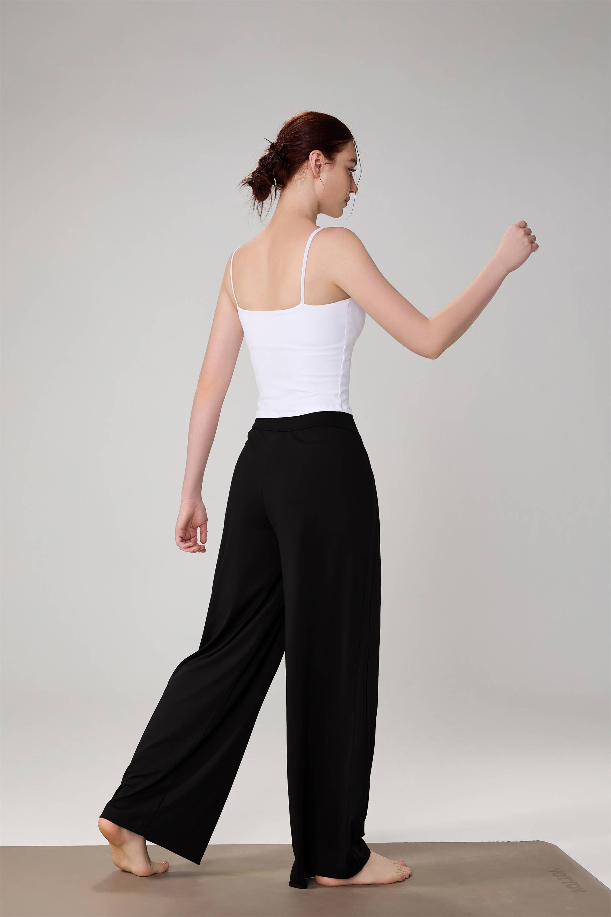 REVERIE - Eva Soft Cotton™ High Waist Relaxed Fit Wide Leg Yoga Pants