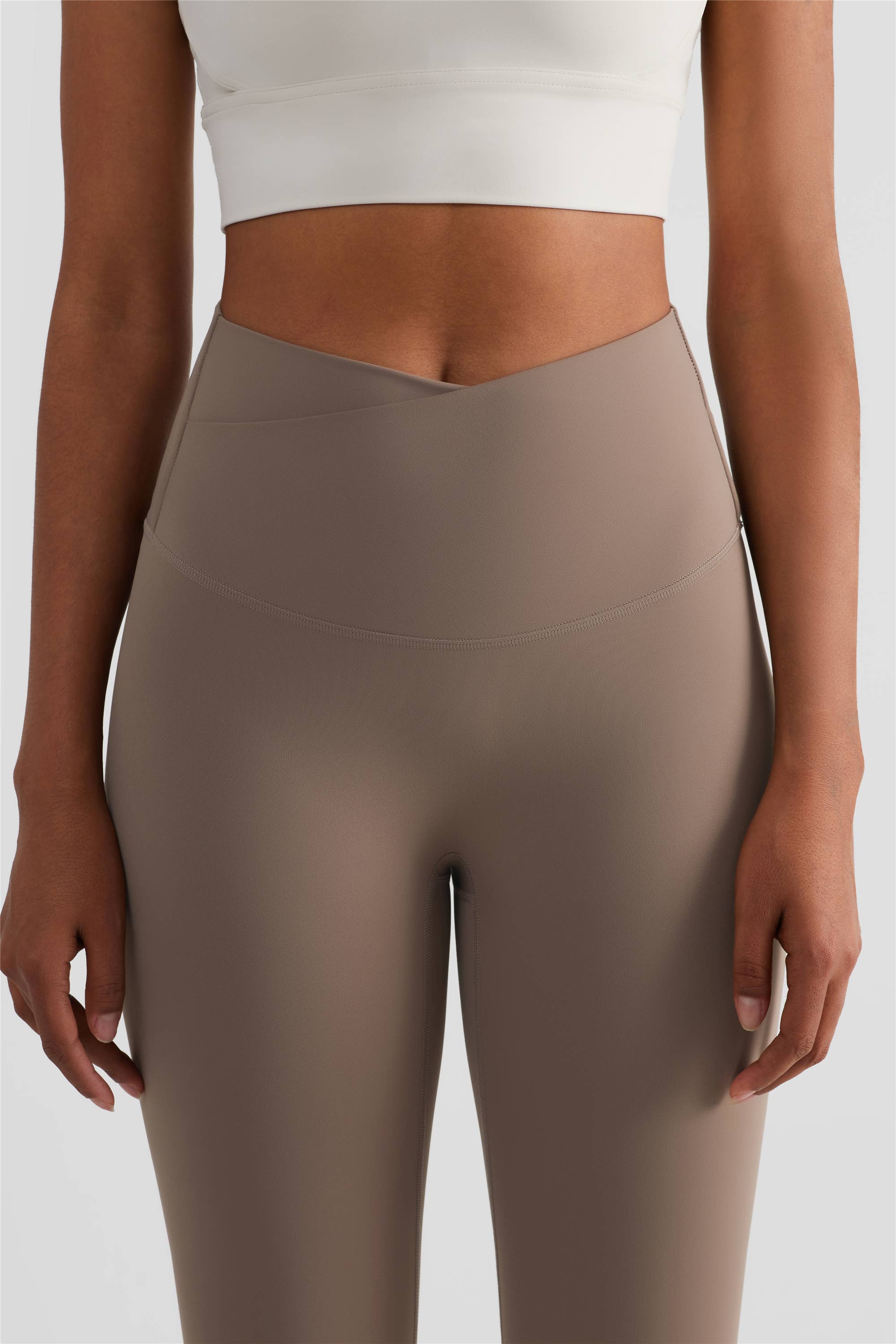 REVERIE - Naomi Cross Over High Waist Leggings