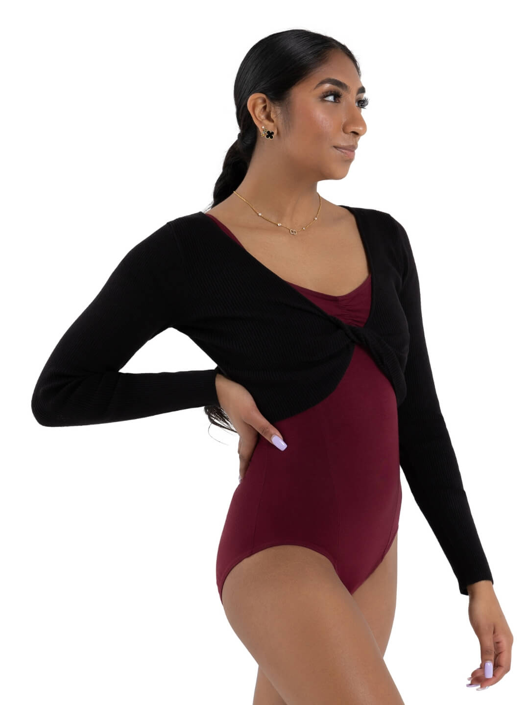 FAUX KNOT SHRUG