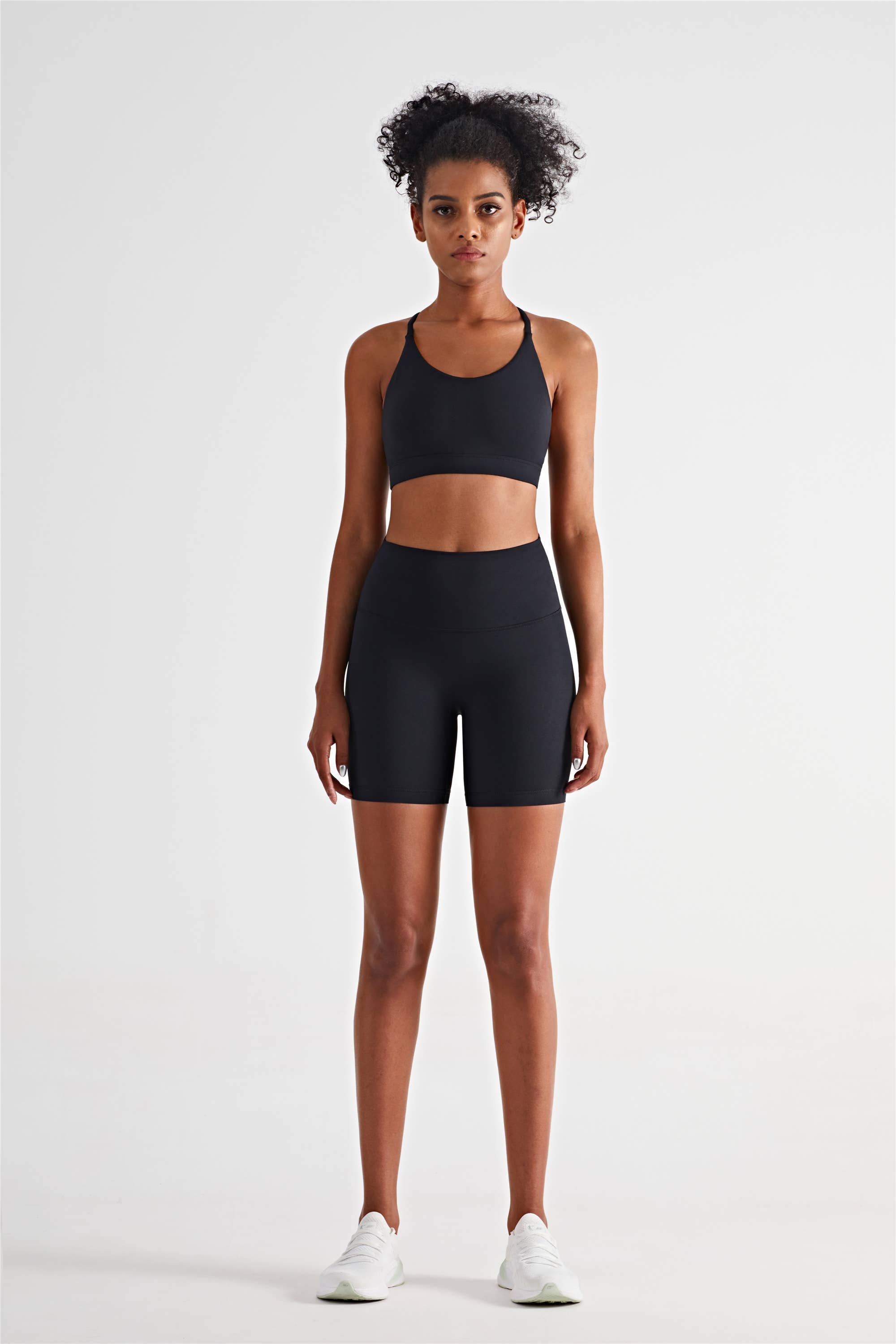 REVERIE - Luna triangle-back Sports Bra