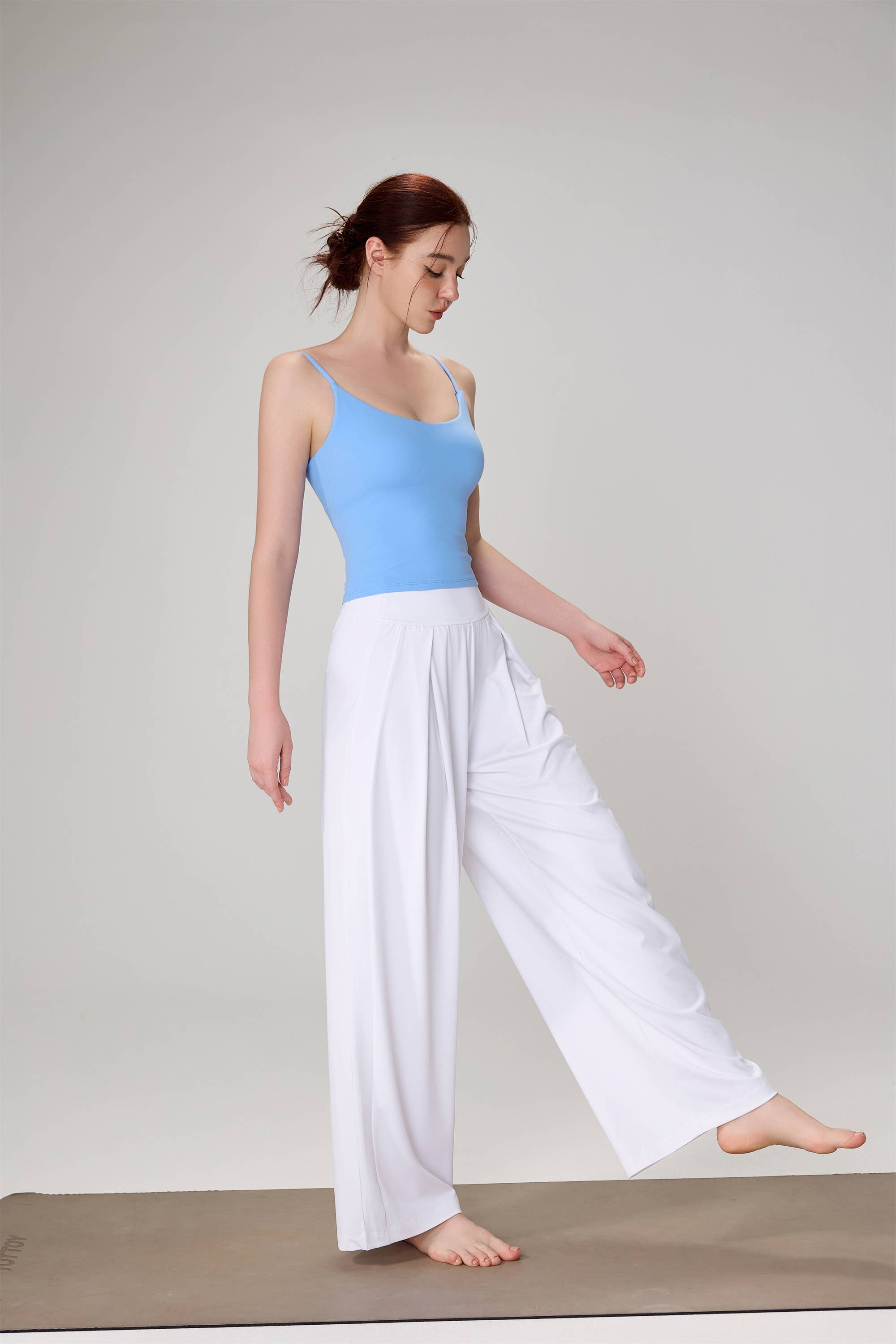 REVERIE - Eva Soft Cotton™ High Waist Relaxed Fit Wide Leg Yoga Pants