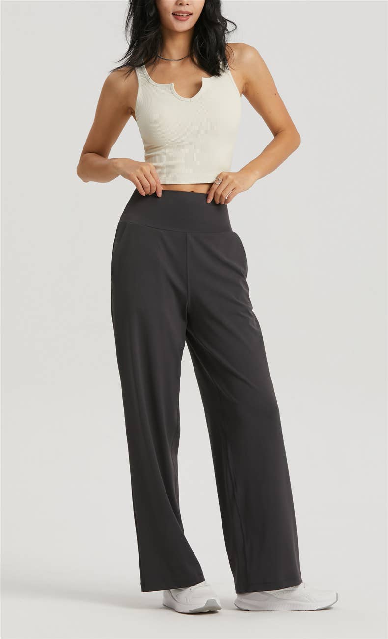 REVERIE - Kali Classic Wide-leg Yoga Pants