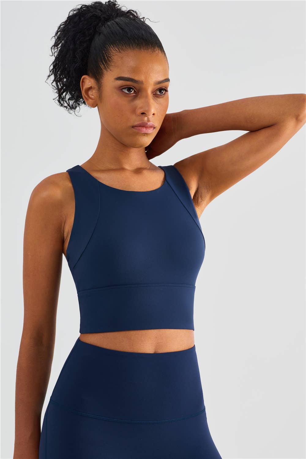 REVERIE - Lotus Longlined Molded Cup Sports Bra