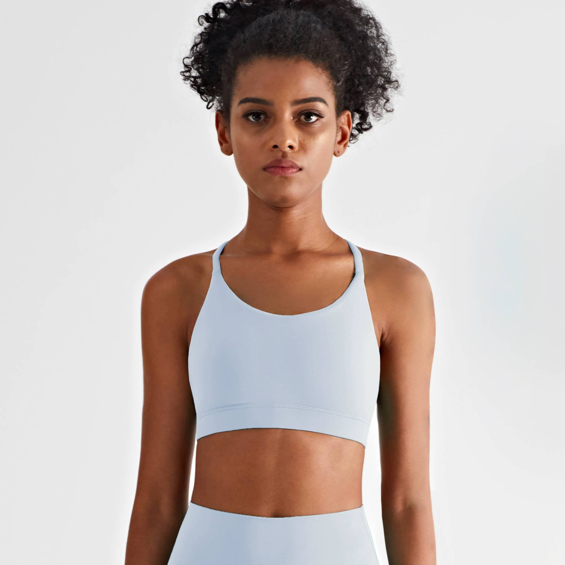 REVERIE - Luna triangle-back Sports Bra