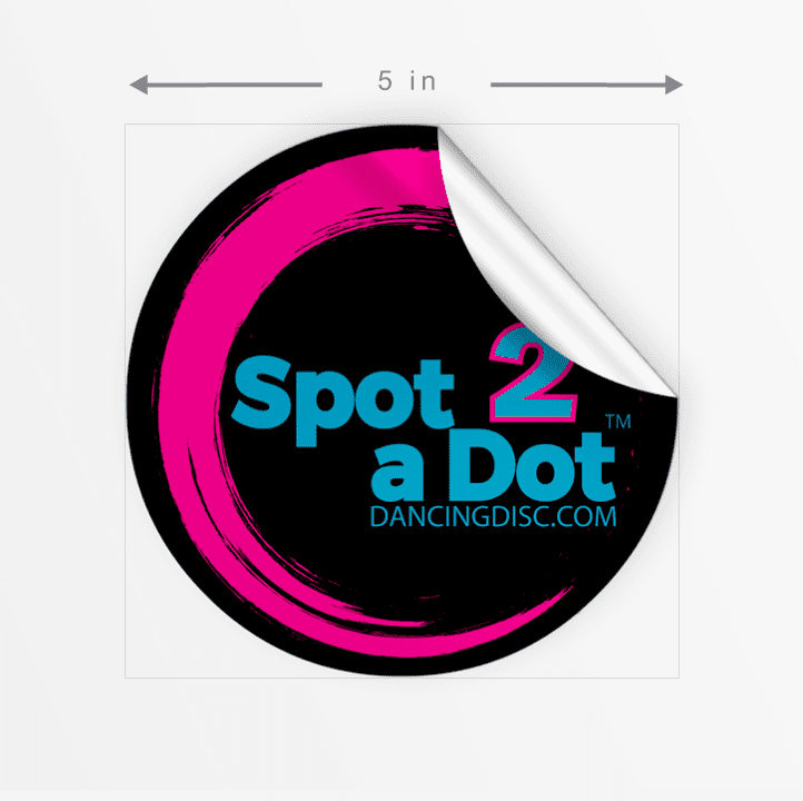 Spot2aDot Spotting Sticker BLACK Edition