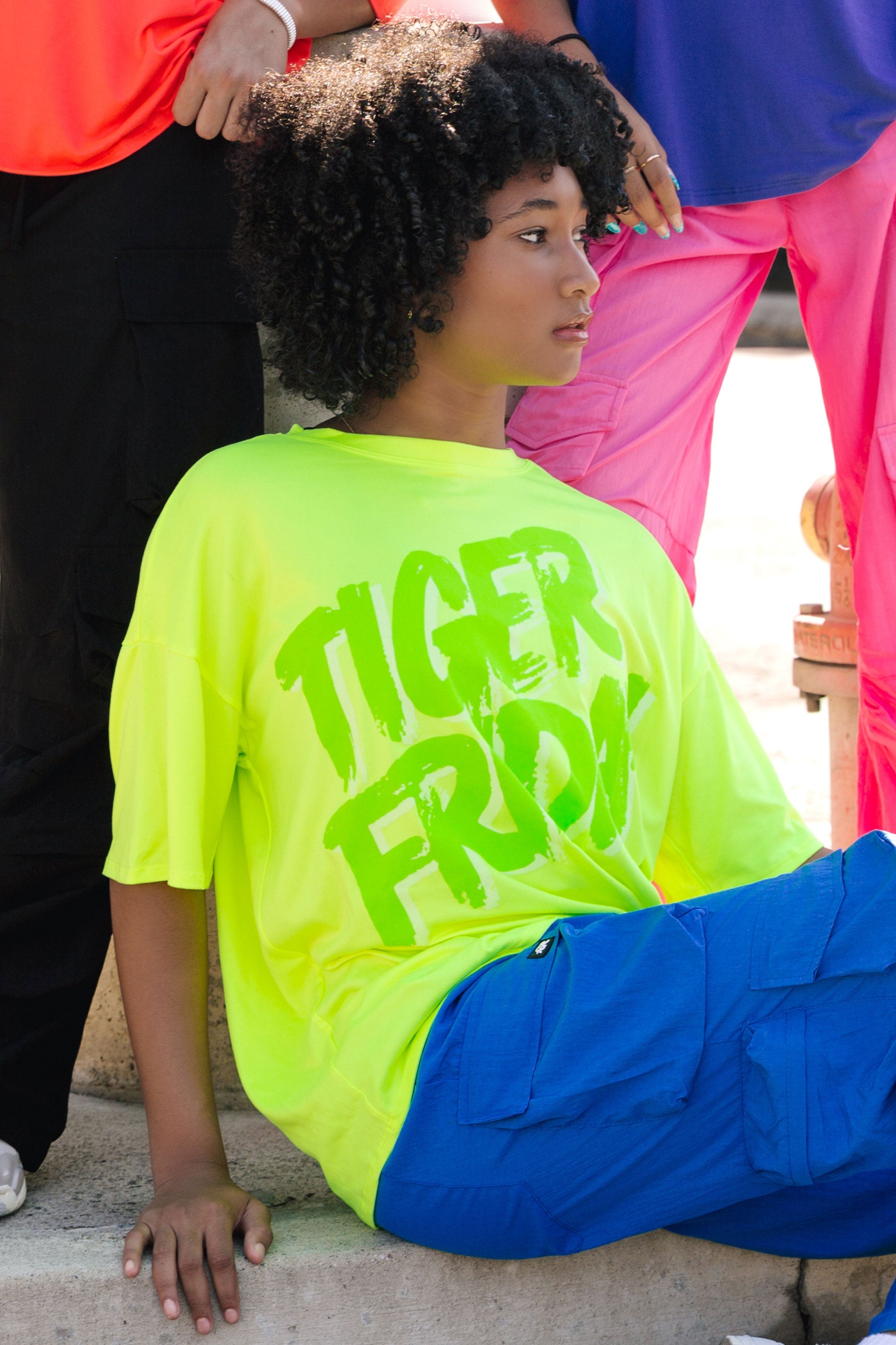 TIGER FRIDAY - Vandalize Oversized T-Shirt